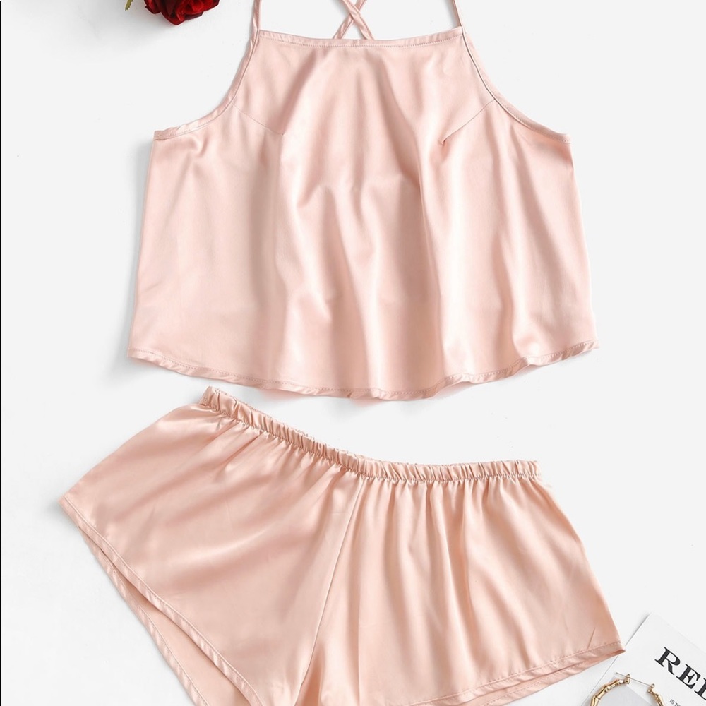 ZAFUL Champagne Gold Lounge Wear